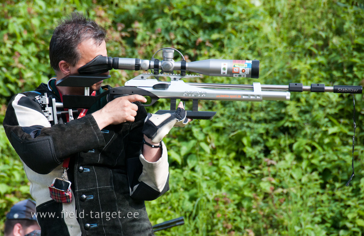 Adam Benke on Practice Range